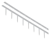 Surebindstrip 25mm 10pins wit