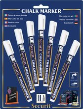Krijtstift Securit SMA-100 rond 1-2mm wit