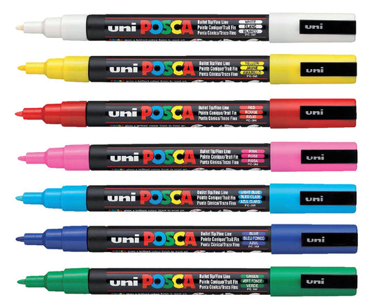 Paintmarker Uni POSCA PC3M F rood