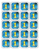Consumptie breekmunt Combicraft blauw 200st