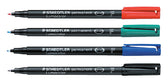 Viltstift Staedtler OHP Lumo F 318 perm rood - afbeelding 2