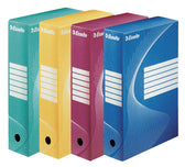 Archiefdoos Esselte Boxycolor 80mm 352x250mm wit - afbeelding 3
