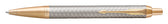 Balpen Parker IM Premium GT M warm grijs