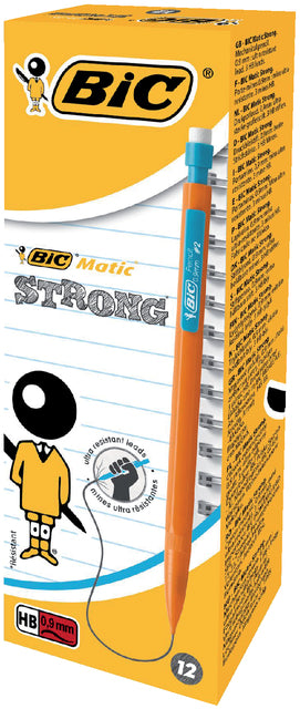 Vulpotlood Bic Matic strong HB 0.9mm oranje