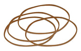 Elastiek Standard 22 100x1.5mm 100gr 260st bruin