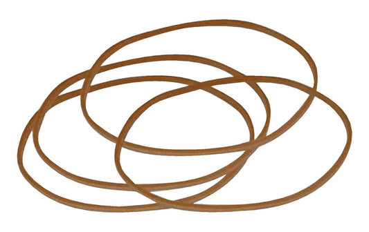 Elastiek Standard 22 100x1.5mm 100gr 260st bruin