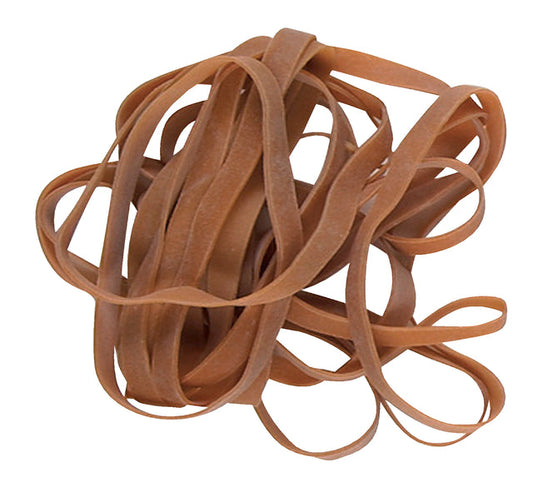 Elastiek Standard 64 90x5mm 100gr 85st bruin