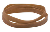 Elastiek Standard 87 120x10mm 500gr 165st bruin