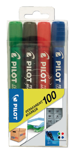 Viltstift PILOT SCA-100 rond F assorti