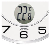 Wandklok Unilux Tempus dia 30.5cm lichtgrijs/wit - afbeelding 3