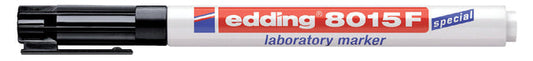 Viltstift edding 8015  lab rond 0.75mm zwart