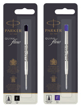 Balpenvulling Parker Quinkflow F zwart - afbeelding 3