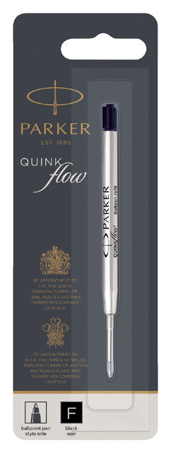 Balpenvulling Parker Quinkflow F zwart