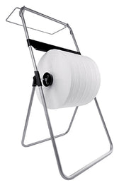 Poetspapierdispenser Satino CR1 zilver 332370