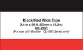 Etiket Brother DK22251 doorlopend 62mm 15m wit - afbeelding 3