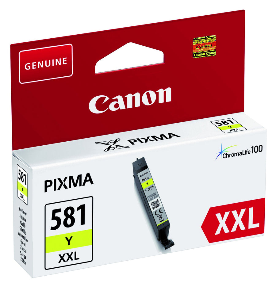 Inktcartridge Canon CLI-581XXL geel E
