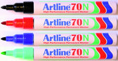 Viltstift Artline 70 rond 1.5mm zwart - afbeelding 3
