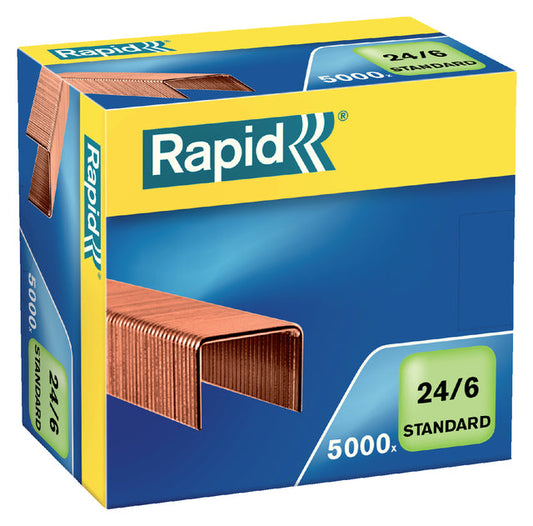 Nieten Rapid 24/6 verkoperd standaard 5000st