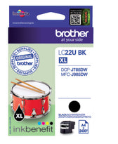 Inktcartridge Brother LC-22UBK zwart - afbeelding 2