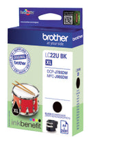 Inktcartridge Brother LC-22UBK zwart - afbeelding 3