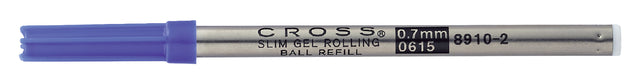 ROLLERPENVULLING CROSS SLIM BLAUW