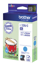 Inktcartridge Brother LC-22UC blauw - afbeelding 3