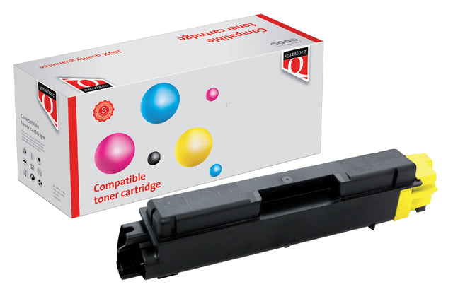 Toner Quantore  Kyocera TK-5150Y geel