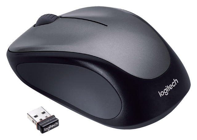 Muis Logitech optical M235 Notebook drl grijs