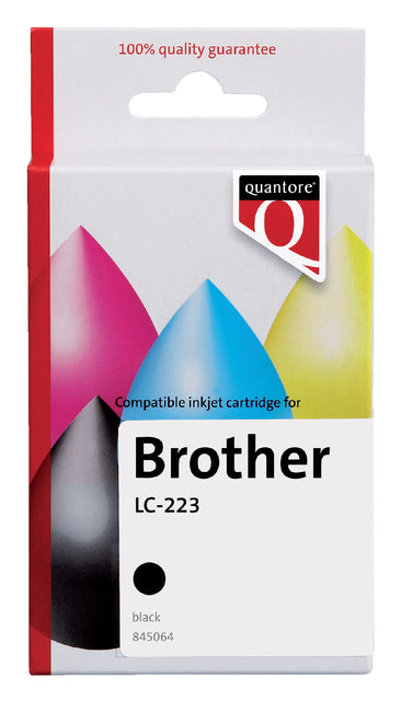Inktcartridge Quantore Brother Lc-223 zwart