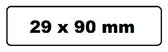 Label Etiket Quantore Dk-11201 29mmx90mm adres wt - afbeelding 3