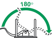 Ordner Leitz 1015 180° 50mm PP A4 bruin - afbeelding 3