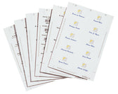 Badgekaart Durable 1455 bedrukbaar 54x90mm 200st