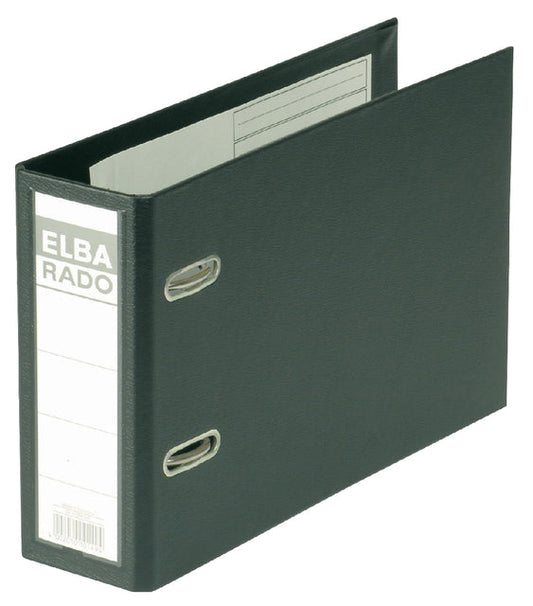 Ordner Elba Rado Plast a5 dwars 75mm pvc zw