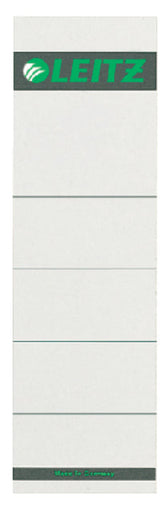 Rug-insteekkaart Leitz breed 57x191mm karton grijs