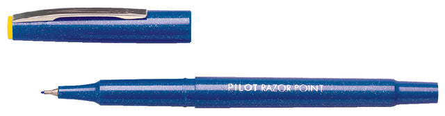 Fineliner PILOT Razor Point SW-10 PP F blauw