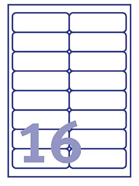 Etiket Avery L7162-40 99.1x33.9mm wit 640stuks