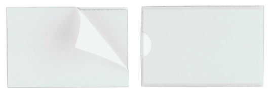 Etikethouder Durable pocketfix 75x18mm zelfkl 10st