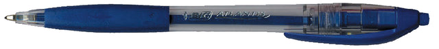 Balpen Bic Atlantis classic grip clic M blauw