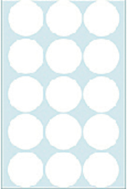 Etiket HERMA 2270 rond 32mm wit 480stuks