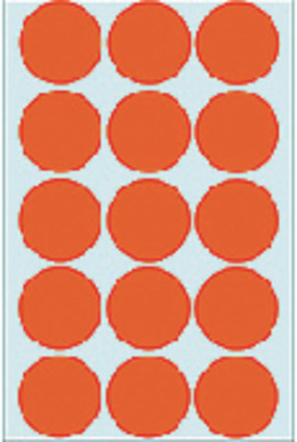 Etiket HERMA 2272 rond 32mm rood 480stuks