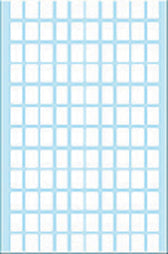 Etiket HERMA 3610 8x12mm wit 462 stuks