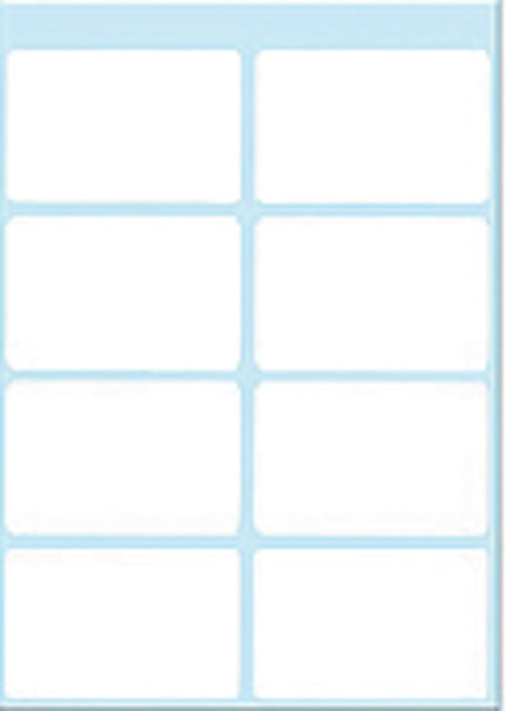 Etiket HERMA 3690 26x40mm wit 56 stuks