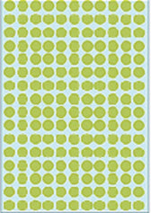 Etiket HERMA 2215 rond 8mm groen 5632stuks
