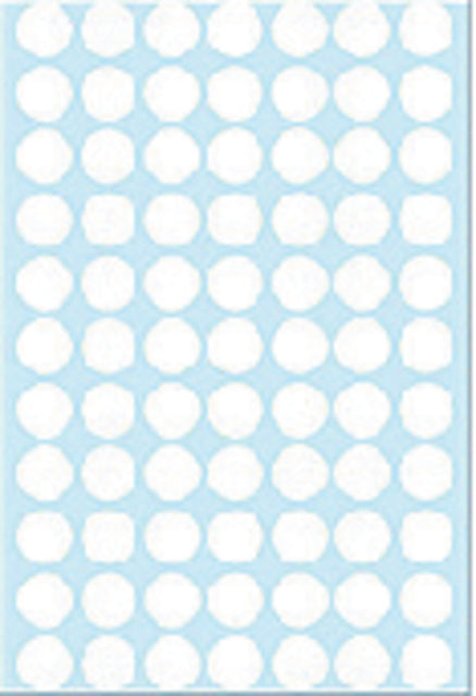 Etiket HERMA 2230 rond 13mm wit 2464stuks