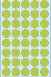 Etiket HERMA 2255 rond 19mm groen 1280stuks