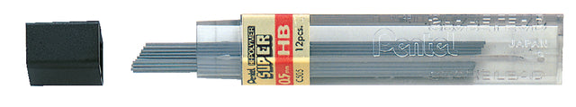 Potloodstift Pentel HB 0.5mm 12st zwart