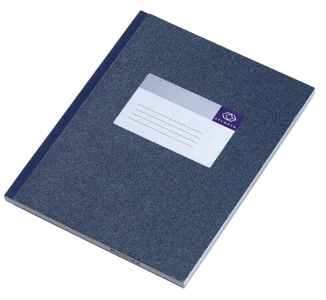 Notitieboek Djois Atl lijm 210x165mm bl
