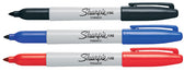 Viltstift Sharpie F zwart - afbeelding 2
