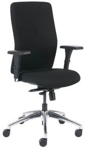 Bureaustoel Euroseats Milano 001 synchroom zwart - afbeelding 2