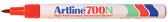 Viltstift Artline 700 rond 0.7mm rood